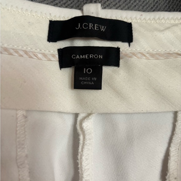 J. Crew Cream Cameron Pants - Picture 2 of 5